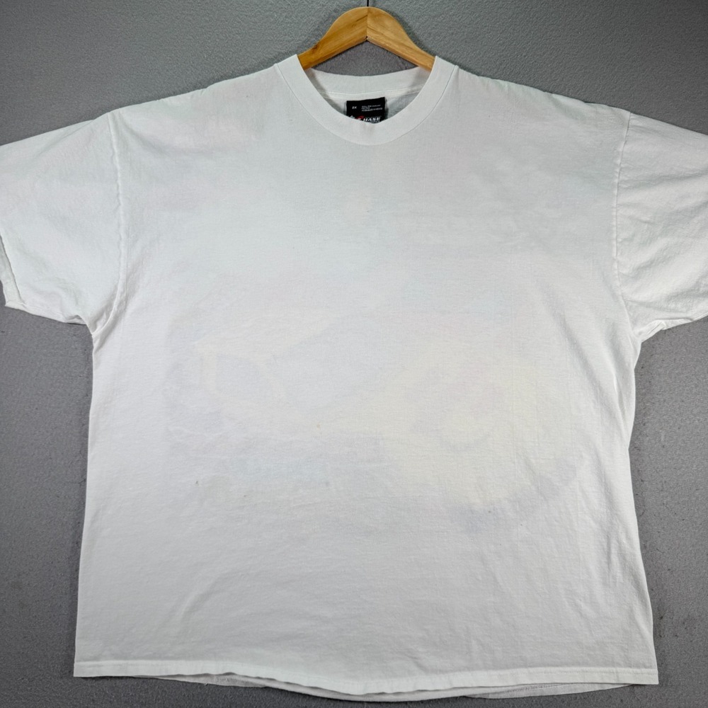 Vintage Brickyard 400‎ Nascar T-Shirt Mens 2XL White AOP Chase Authentic Y2K
